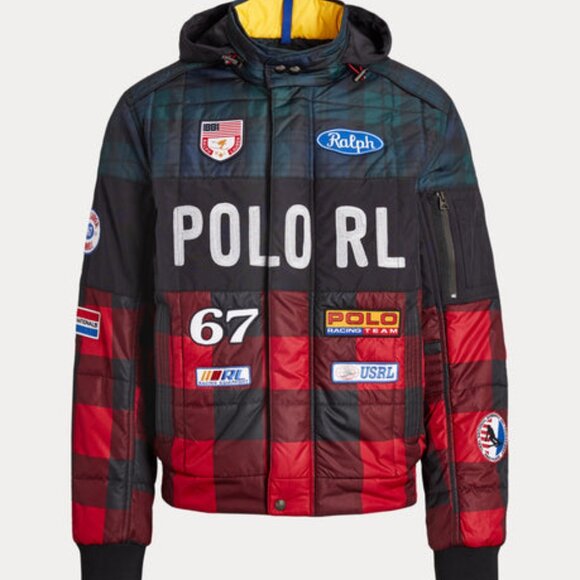 Ralph Lauren plaid Ski jacket (small)